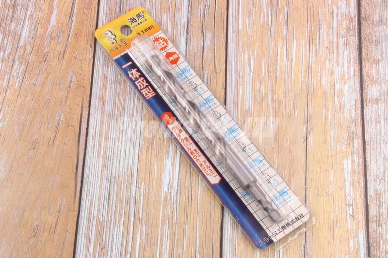 【南陽貿易】日本 海馬 一體成型 六角軸 高鈷 鐵鑽尾 11mm 7/16" 白鐵用 鑽尾 含鈷 高鈷鑽尾