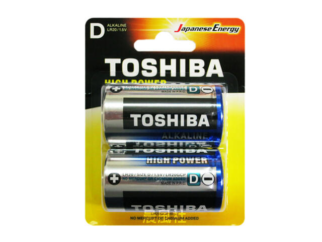 含稅【晨風社】東芝 TOSHIBA 1號 / 2號 / 9V 鹼性 電池