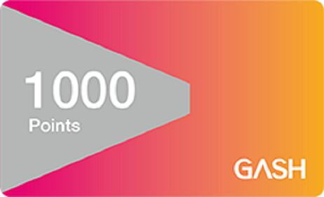 遊戲橘子 GASH+ 1000點 樂點卡 GASH POINT 通用卡 線上立即發卡 不是代儲