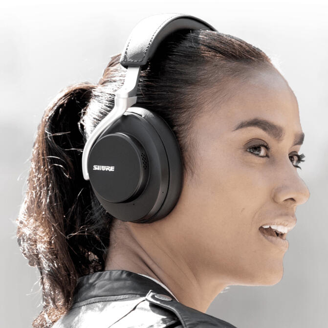 【保固兩年】公司貨 SHURE AONIC 50 降噪無線藍牙耳機 耳罩式 可接線 無線耳機 AONIC50 黑