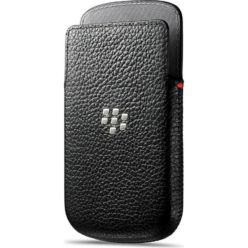 黑莓機 BlackBerry Q10 休眠皮套 荔枝皮 原廠散裝 全新未拆