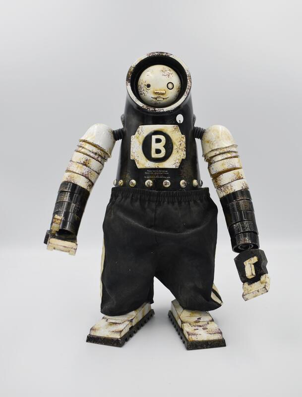 Figurine ThreeA 1/6 - Bambaboss Panda Boss G.I.D. - Édition Ashley Wood - 2014