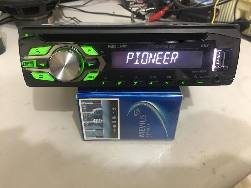 先鋒 Pioneer DEH-1450UBG USB機 非 ALPINE JVC 先鋒 SONY