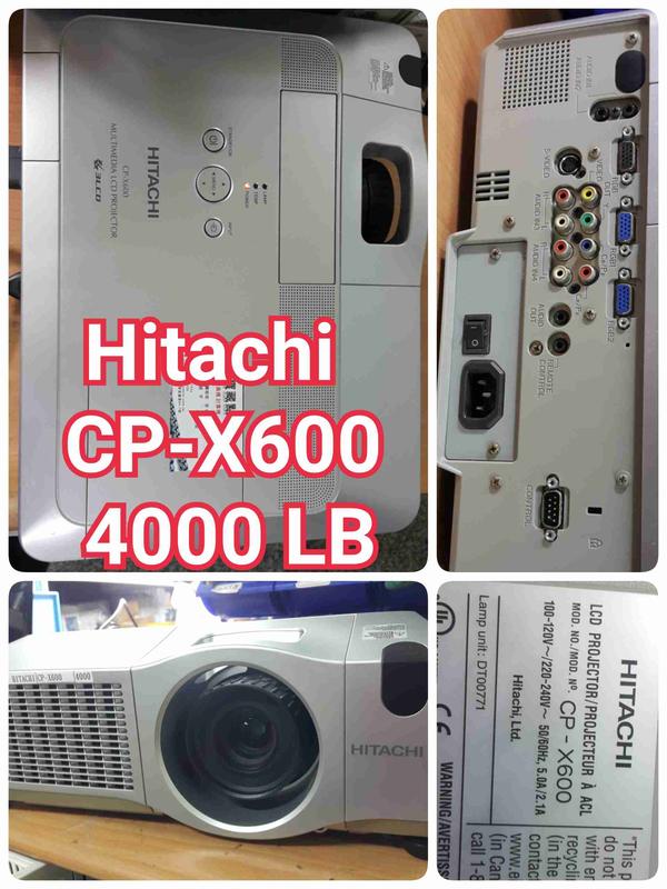 Hitachi CP-X600 4000LB超優的展示機  〔 家庭劇院 戶外投影機 露營 世足賽〕鴻J