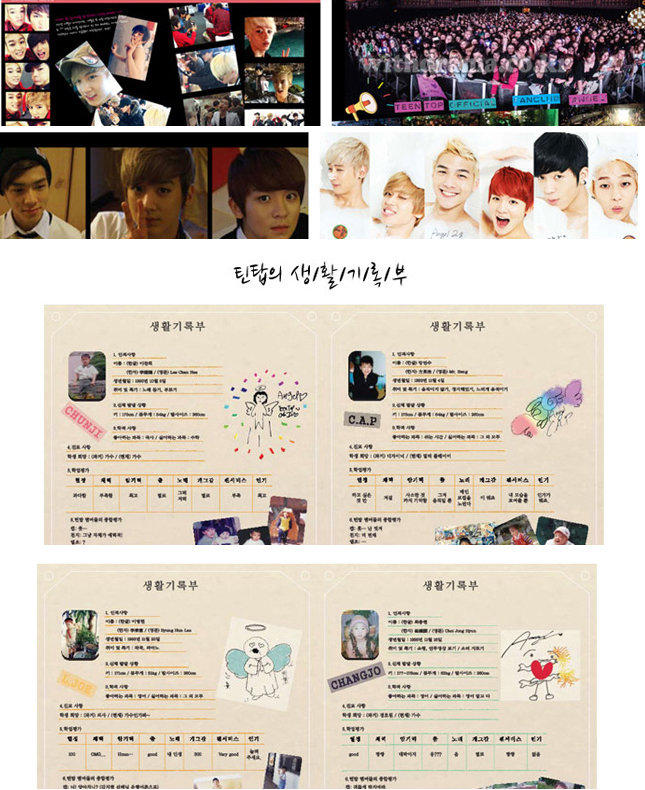Teen Top 2nd FM 官方歷史寫真書2013 History Book Fan Meeting Kpop  