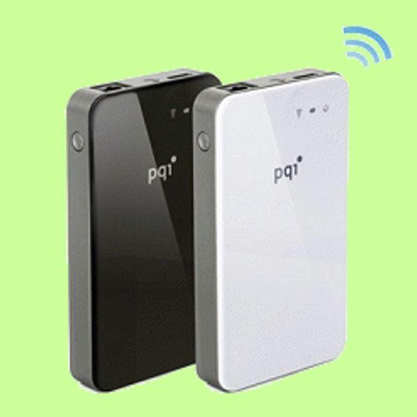 5Cgo【權宇】PQI air Bank Bank+ 500GB 白/黑 無線網路硬碟 行動裝置專屬APP  含稅