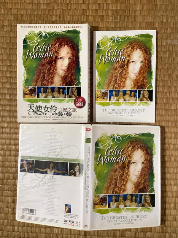 二手CD Celtic woman the greatest journey 天使女伶 美聲之旅 3g白1