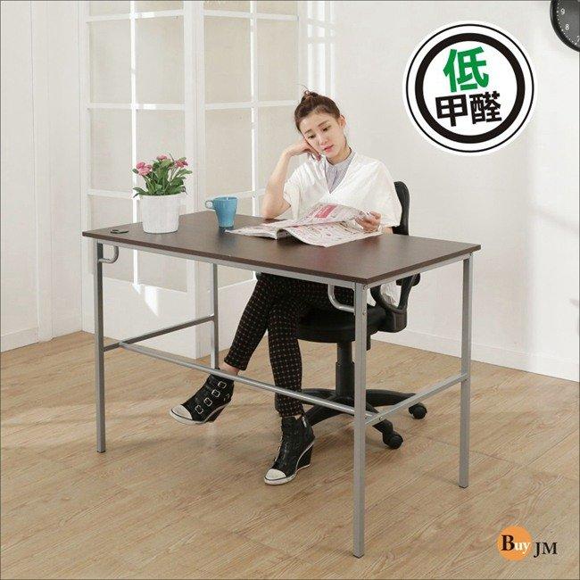 書桌 收納櫃《百嘉美》簡單型防潑水低甲醛粗管工作桌/電腦桌/寬120cm  I-B-DE056WA