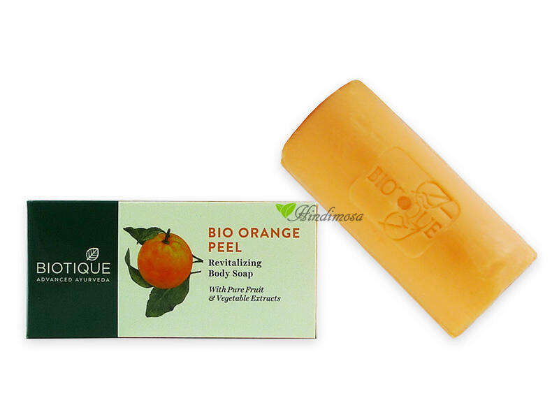 Biotique 草本阿育吠陀橘皮無患子手工皂 Bio Orange Peel Body Soap 150g
