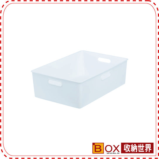 『收納世界』TBD30-1 博多收納盒(白) 台灣製造 KEYWAY 聯府塑膠