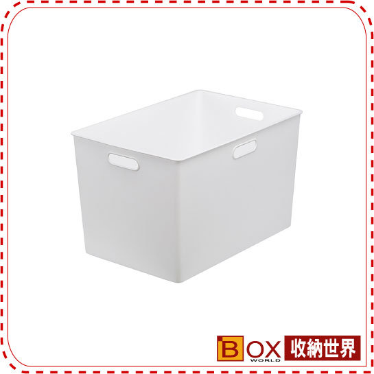 『收納世界』TBD40-1 博多收納盒(白) 台灣製造 KEYWAY 聯府塑膠