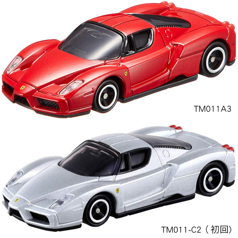 TAKARA TOMY TOMICA 多美小汽車 011 Enzo Ferrari 法拉利（一般+初回 2台一起賣）
