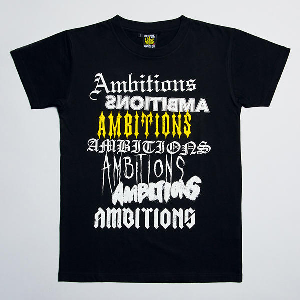 代購ONE OK ROCK 2018 AMBITIONS JAPAN DOME TOUR 限量T-shirt D款黑 