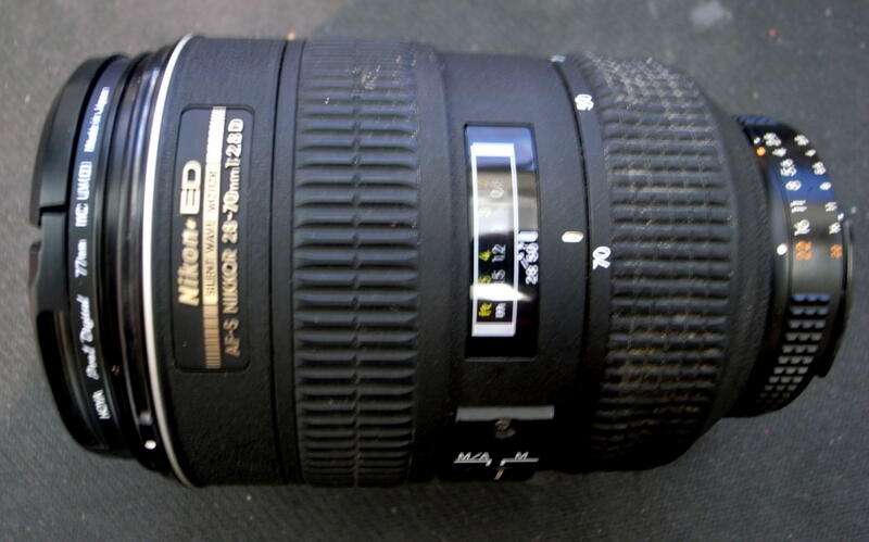 二手 Nikon objectief AF-S 28-70mm NIKKOR Lens 鏡頭 標準變焦鏡頭 ~~故障