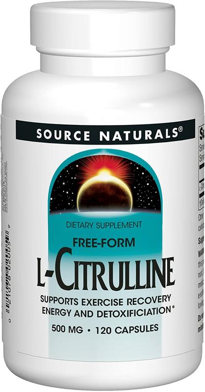 [預購] 左旋瓜氨酸 500毫克 120粒 Source Naturals L-Citrulline