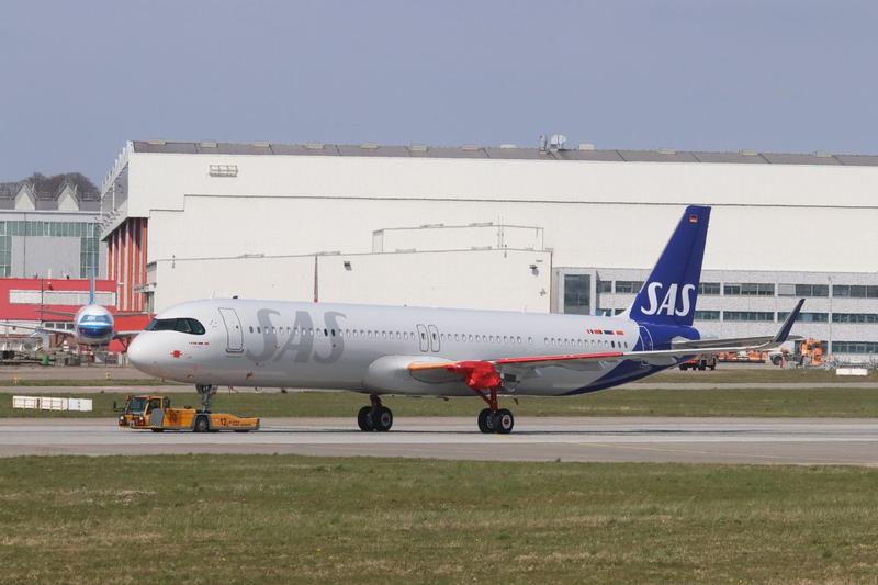 鐵鳥俱樂部 JC Wings 1/200 北歐航空 SAS Airbus A321NEO SE-DMO