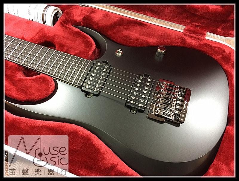 苗聲樂器Ibanez旗艦店】Ibanez Prestige RGD7UCS 日廠2017升級款消光黑