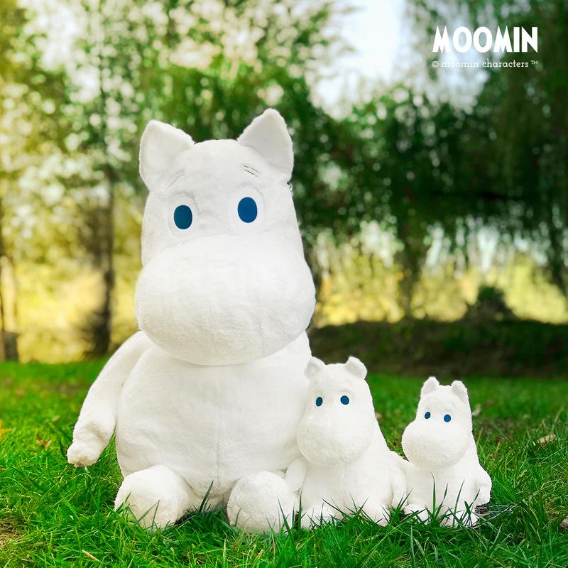 桃子代購 日本 官方 Moomin 嚕嚕米 姆明 2L 絨毛玩偶 正版防偽 附嚕嚕米收納防塵袋