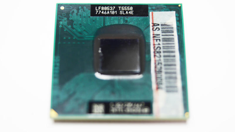 Intel  T5550(筆電專用)(ASUS 筆電螢幕F8s拆下)