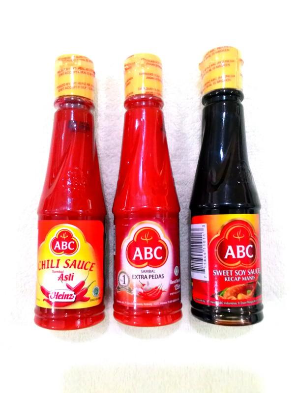印尼泡麵美食調味醬ABC｛辣椒醬～甜醬油｝----!!!