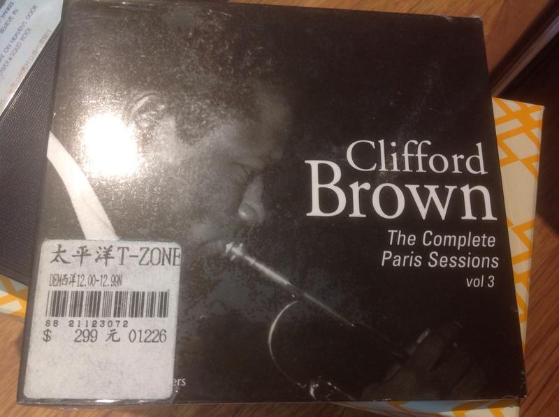 [cd] clifford brown paris sessions 3 vogue label