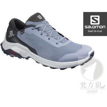 北方狼]Salomon 低筒登山鞋男X REVEAL GTX防水登山鞋健走鞋410421