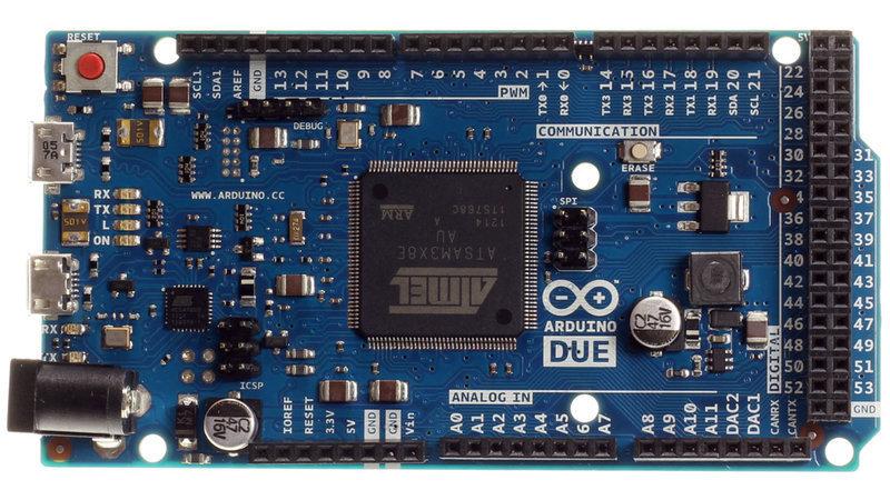 Arduino Due Atmel SAM3X8E 32位元 ARM + USB線