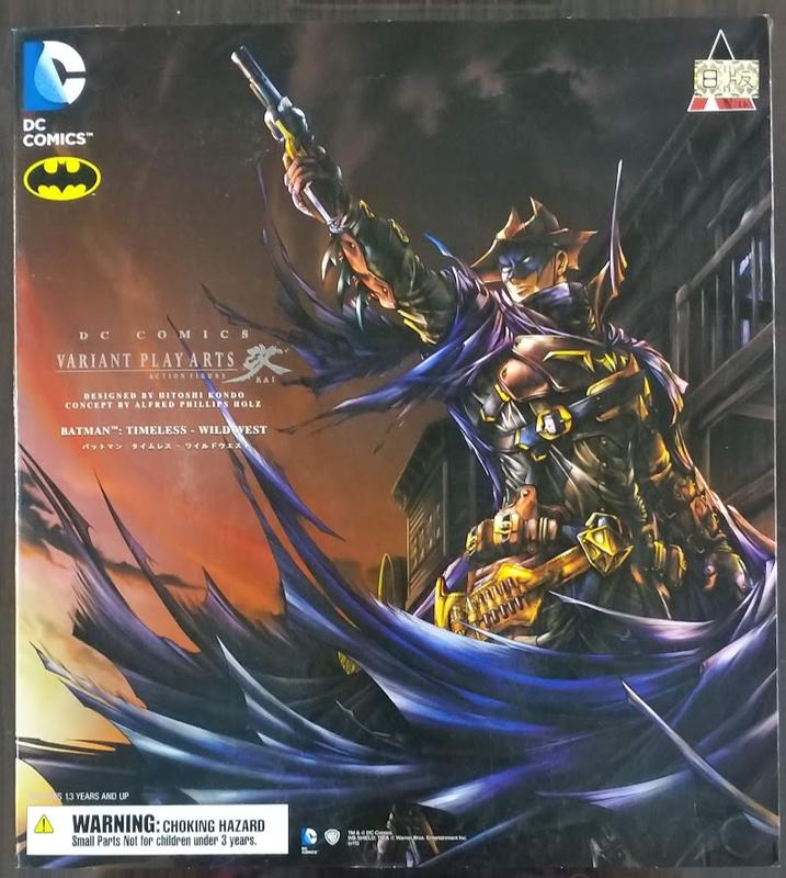 日版 正版 Play Arts 改 DC COMICS BATMAN 變體版 狂野西部 蝙蝠俠