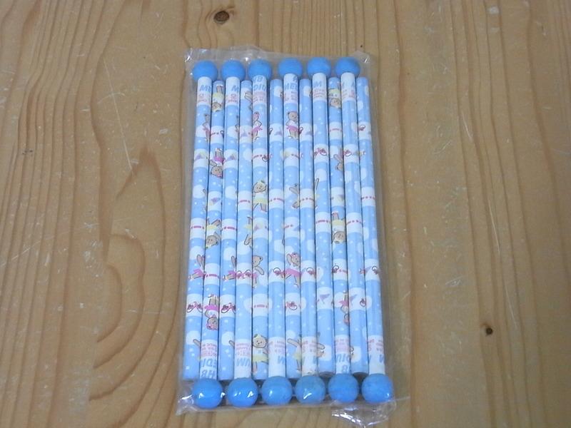 【小蕙二館】藍色小熊鉛筆12支