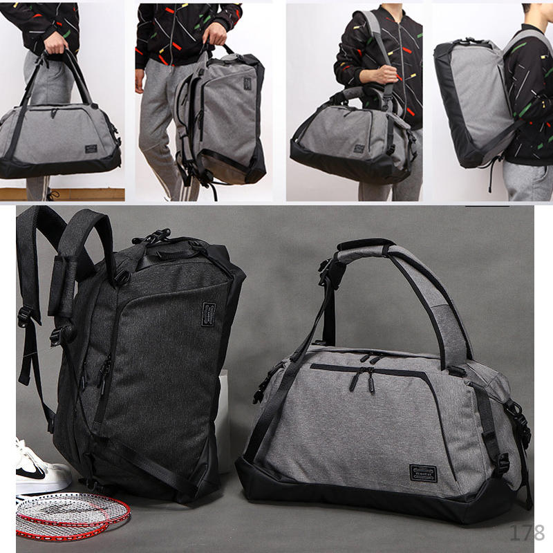 【免運】韓版 3用大容量 後背包 側背包 手提包 旅行包 運動包 斜背包 健身包 單肩包 運動背包 提袋 背包 鞋包