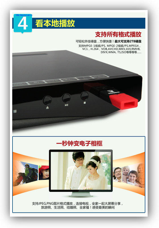 【yes99buy加盟】愛新傑科BDP-G3605藍光dvd藍光播放機網路機頂盒硬盤播放器m18839683930
