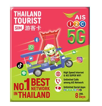 15GB 升級版 即插即用 AIS 泰國sim卡 4G 泰國網卡 泰國上網卡 泰國網路卡 吃到飽 8天 送通話費 吃到飽