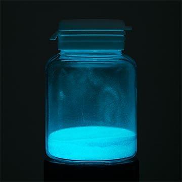【帝一化工】湖水藍色夜光粉 50G 夜光砂,星空瓶,螢光砂,螢光沙,夜光沙,第一化工