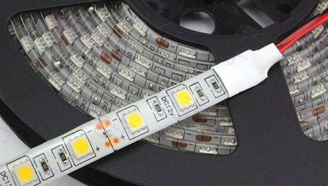 電子狂㊣高品質12V5050 60燈/米防水燈 LED高亮貼片燈帶