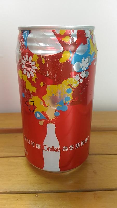 台灣可口可樂為生活加樂罐一
