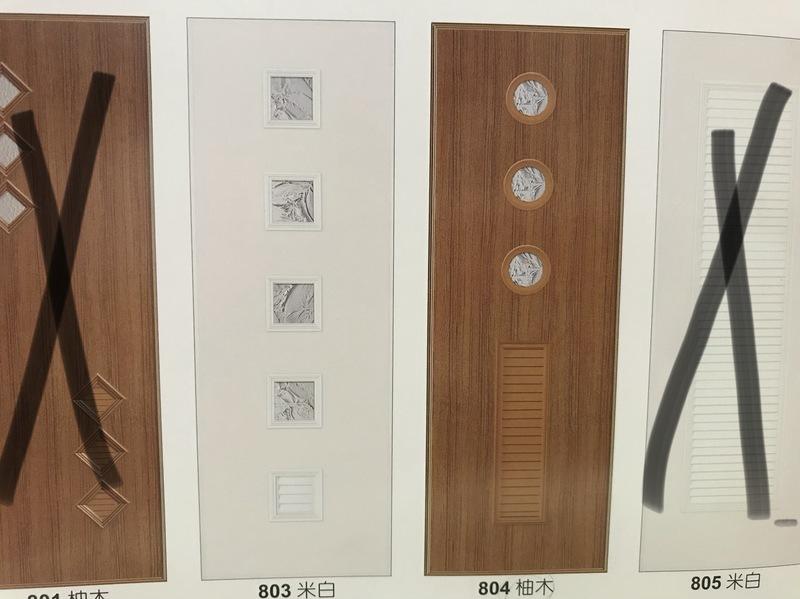 晶雕門 彩繪塑鋼門 浴室門 廁所門 803 804 價錢會因尺寸顏色有所不同