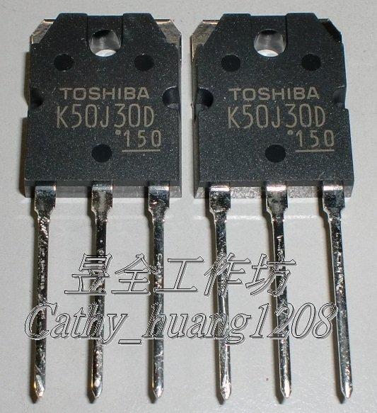 場效電晶體 (TOSHIBA TK50J30D ) TO-3P(N-CH) 300V 50A 0.052Ω 410W