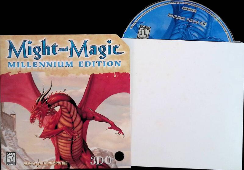 早期收藏PC GAME 電腦遊戲軟體～～ Might and Magic Millennium