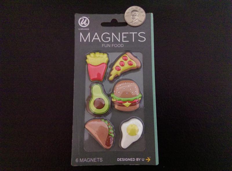 美國 MAGNETS 漢堡薯條速食玩具磁鐵