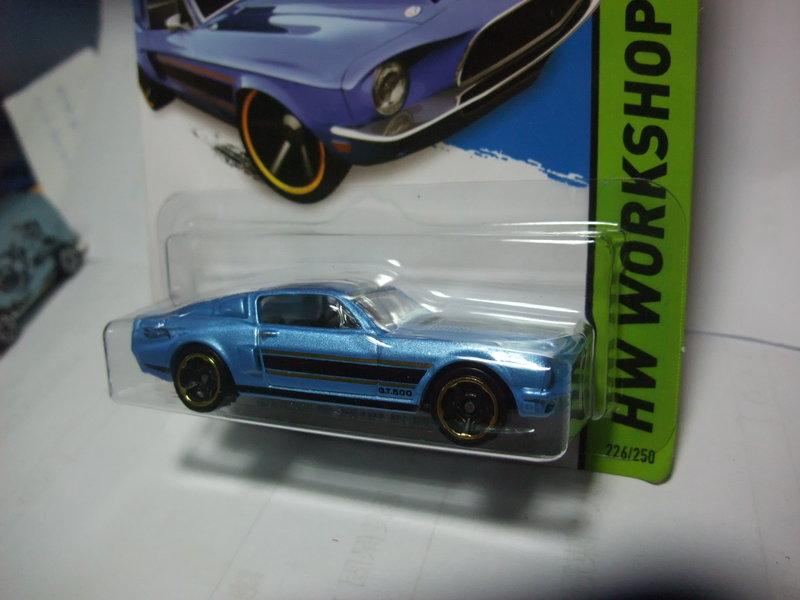 Hotwheels 風火輪 2015年NO.226 FORD '68 SHELBY GT500 野馬~TOMICA可看