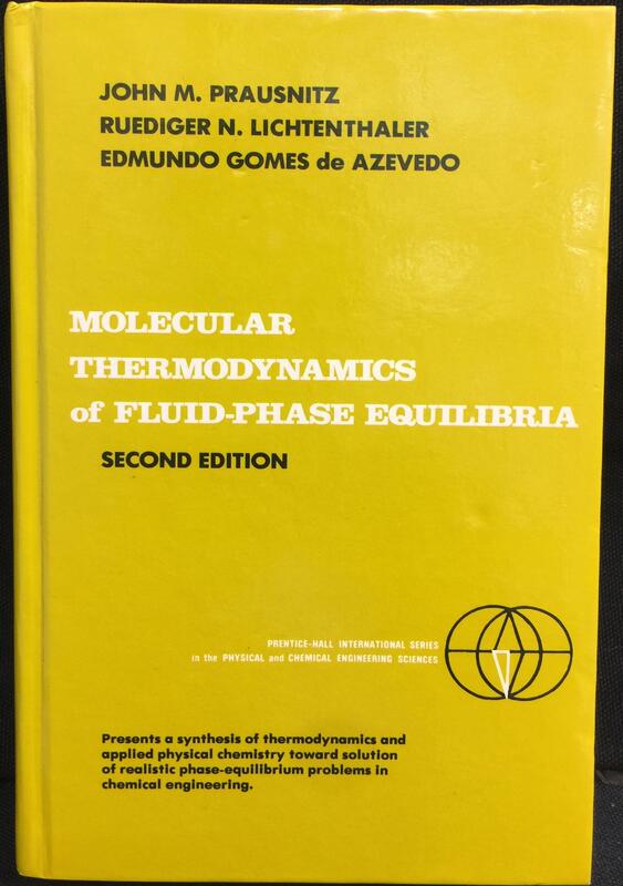 Molecular Thermodynamics of Fluid-Phase Equilibria 2e