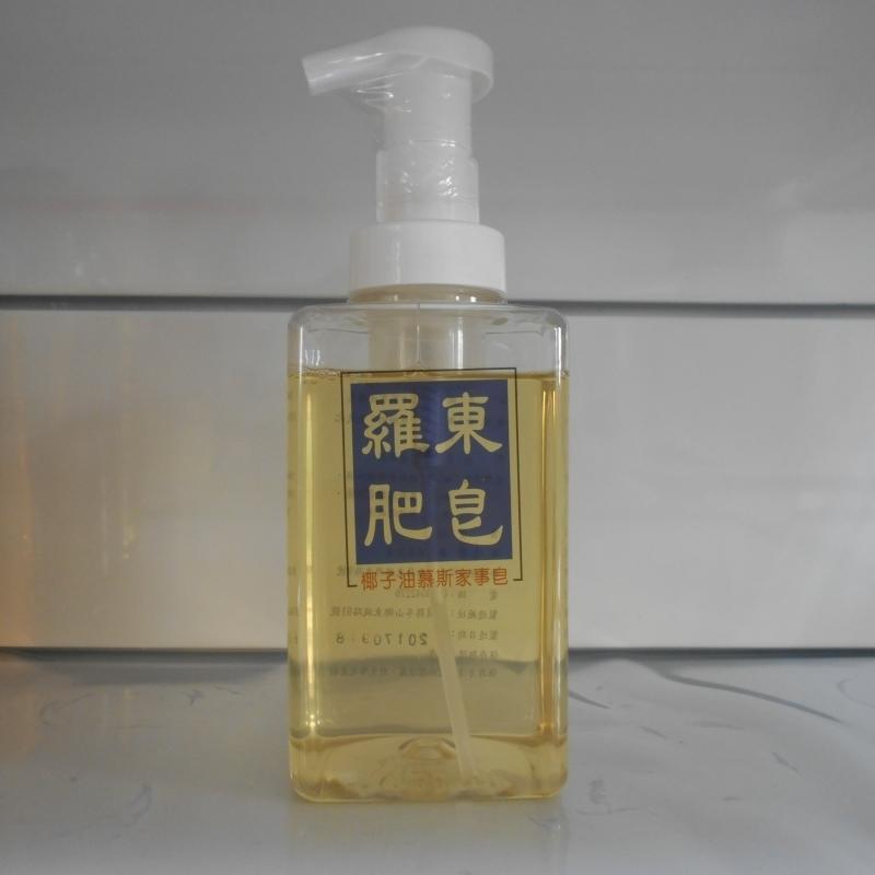 椰子油 慕斯 家事 液體皂 500ml(羅東肥皂，手工皂，天然油脂軟皂稀釋，富含甘油保濕成分)