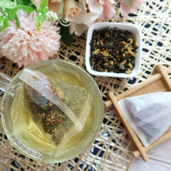桂花綠茶 茶包 袋茶 另有茶葉(20小包入)當清香爽口的綠茶遇見高雅芳香的桂花,那會是一場美麗的邂逅 【全健美食生活館】