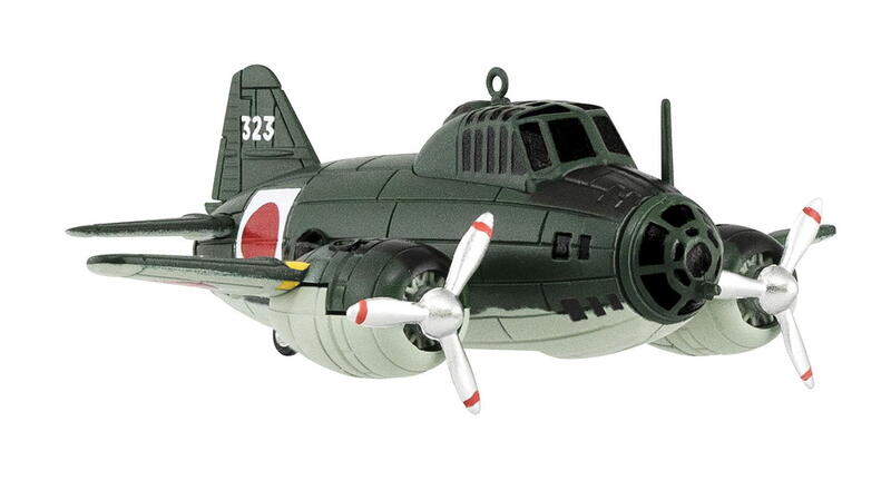 ^.^飛行屋(全新品)F-toys盒玩 CHIBI SCALE 戰鬥機2 日本海軍機/零售款(3A)一式陸上攻擊機11型
