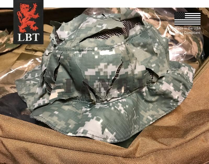 LBT-2090C TNT Boonie Hat 擴邊帽 ACU 數位迷彩 Sniper Ghillie 漁夫帽