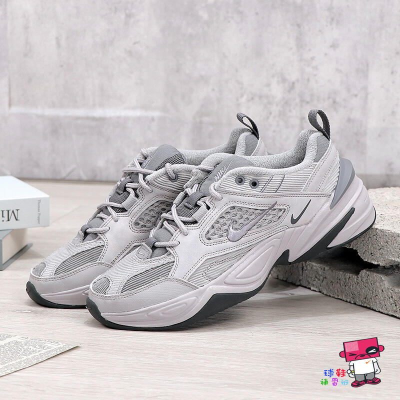 球鞋補習班NIKE M2K TEKNO SP 石墨灰燈芯絨皮革老爹鞋休閒鞋男女復古