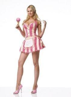 Halloween Cosplay Leg Avenue Ice Cream 冰淇淋女店員 萬聖節服飾