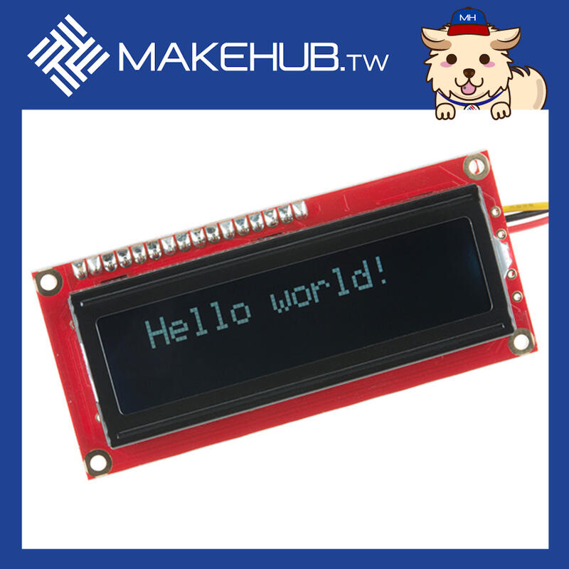 MakeHub.tw附發票SparkFun Serial Enabled LCD Kit 串行啟用 LCD 套件