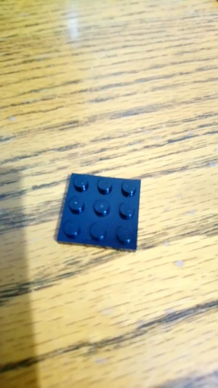 Lego 11212 3x3 黑色薄板