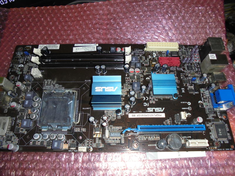 775華碩套裝主機板P5QPL10T/CP5141/DP-MB DDR3 